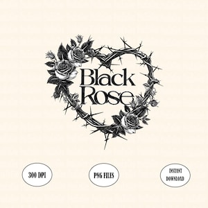 The Rose Black Rose Png, Kpop The Rose Png, Indie Rock Band, The Rose Fan Png, Once Upon A WRLD Tour 2025, Black Rose Digital Tshirt Design