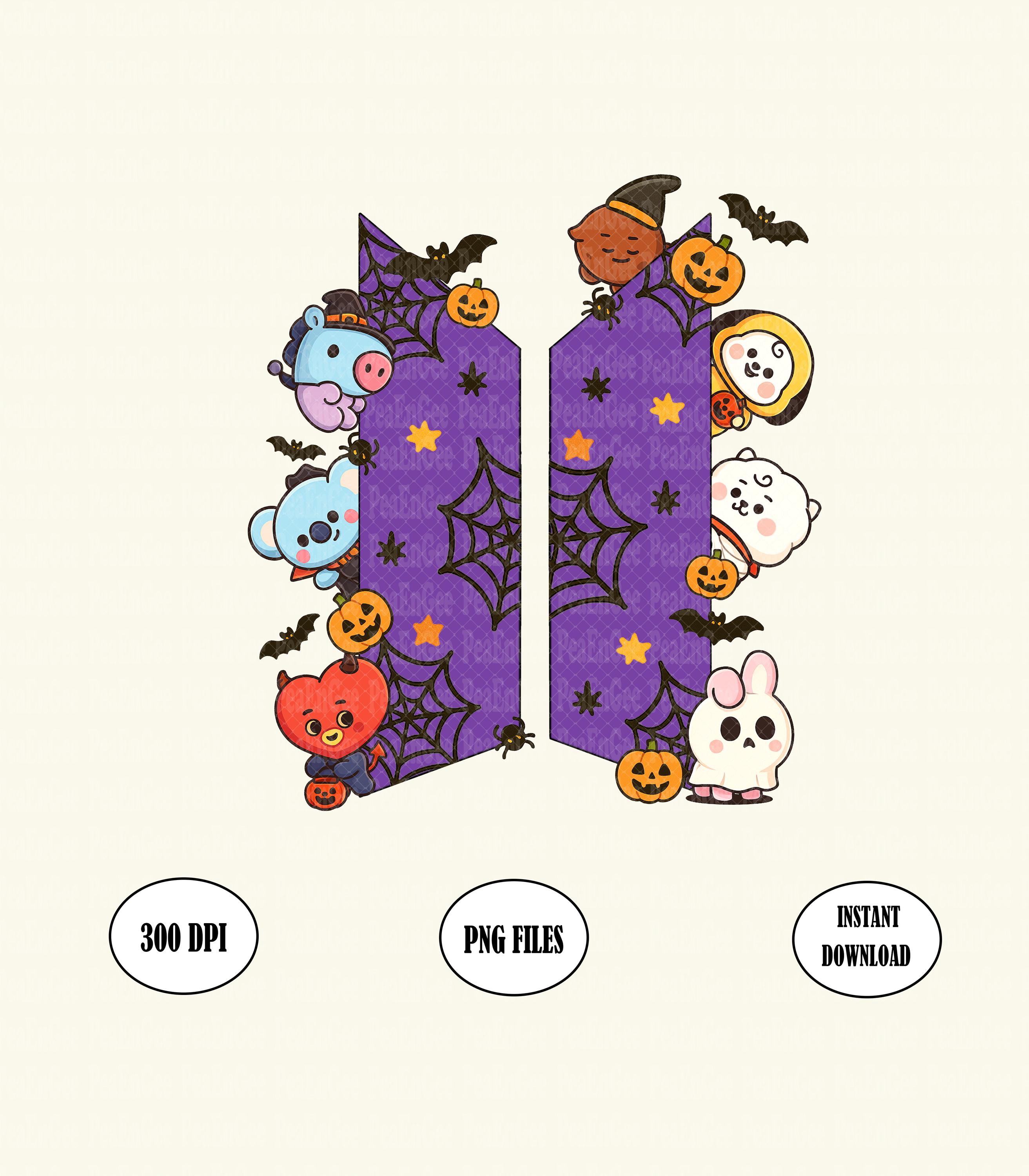 Bts bt21 halloween - Etsy 日本