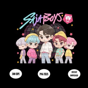 Kpop Saja Boys Png, Demon Hunters Saja Boys Png, Kpop Demon Hunters Inspired Png, Saja Boys Fan Png, Demon Hunter Shirt Design, Jinu Abby