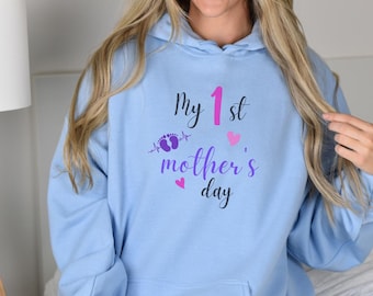 First Mother's Day Matching Outfit: Mom and Baby matching Gildan Shirt