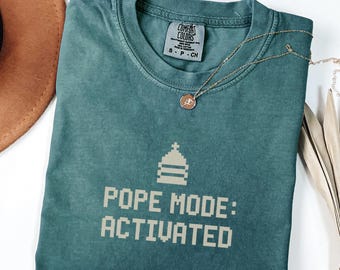 Pope Mode Activated T-Shirt: Chicago Pride, Comfort Colors Tee