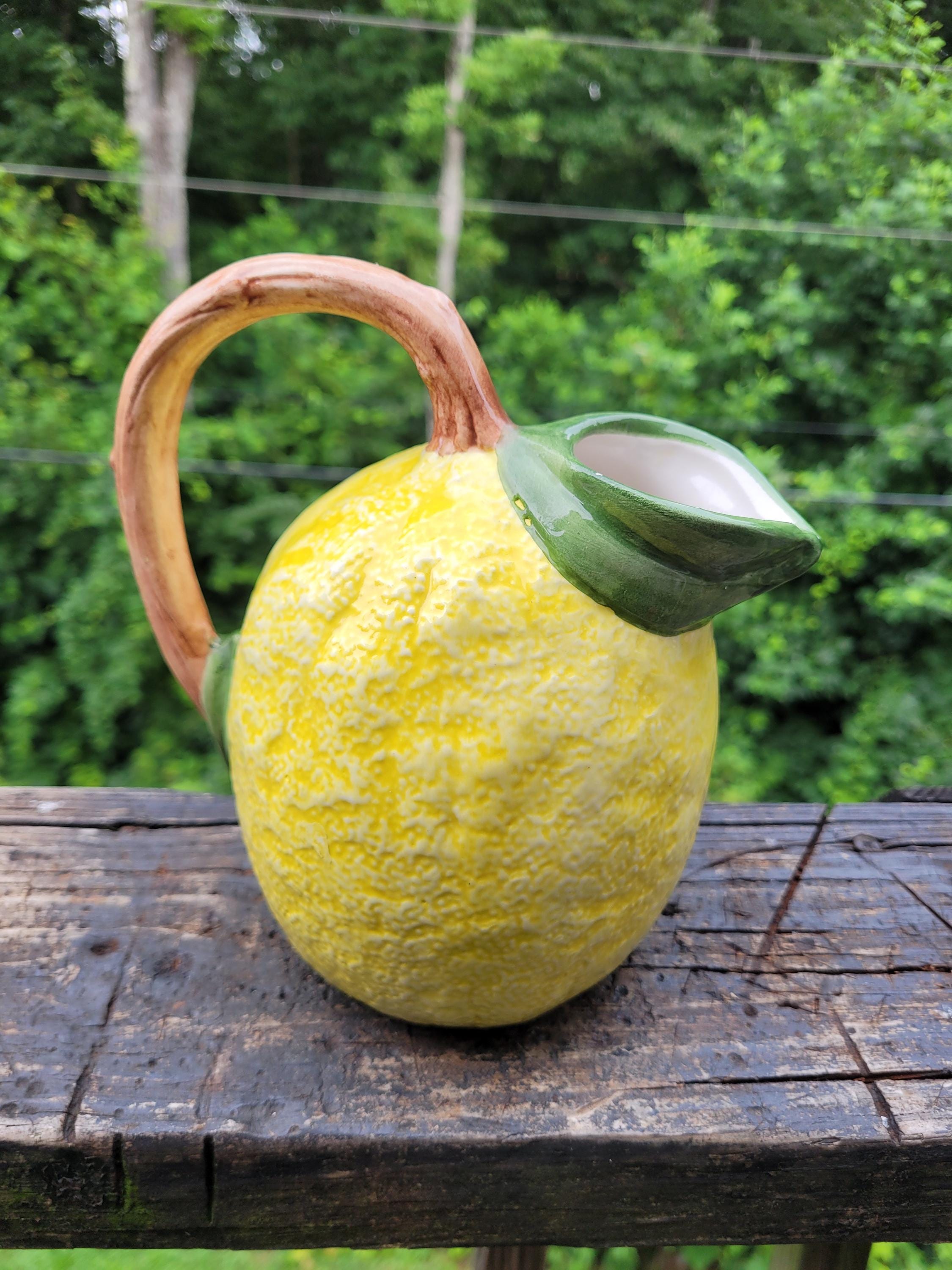 ［希少]カポディモンテ　「ラ・バルツェレッタ」イタリア製 Capodimonte Pitcher - Etsy