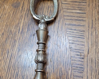 Vintage Italy E.P. Zinc Ornate Lamp Finial
