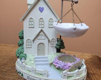 Vintage Yankee Candle "Home Sweet Home" Hanging Tart Warmer Cottage