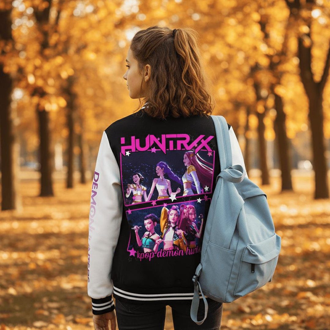 Buy Huntrix Kpop Demon Hunters Kids Jacket, Huntrix KPOP Demon Hunters ...