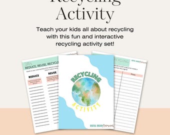 Ensemble d'activités de recyclage