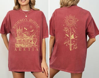 Riorson House Flier T-Shirt, Fourth Wing Shirt, Fantasy Apparel, Bookish Apparel