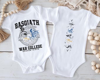 Basgiath Dragon Rider Babybody - Fjärde vingen Bokliknande Gåva