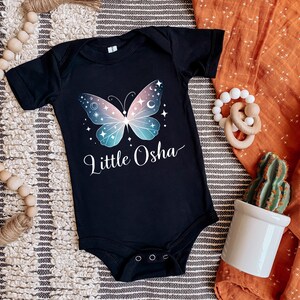 Little Osha Butterfly Baby Onesie: Bookish Fantasy Apparel