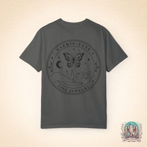 Quicksilver Saeris Fane T-Shirt, Bookish Apparel, Fantasy Apparel Pepper