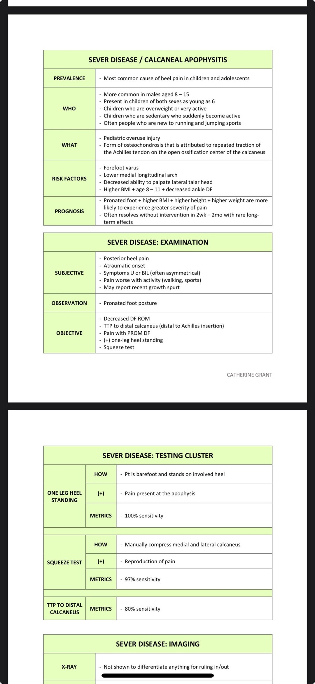 OCS - Foot/ankle Study Guide - Etsy