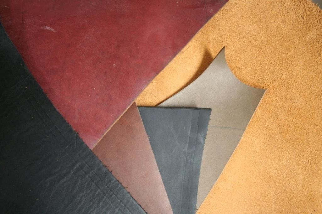 Leather Scraps Full Grain Leather Remnants Horween Leather Scraps for  Wallets, Watch Bands Leathercraft Supplies for Leather Projects 