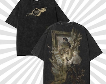Clair Obscur Expedition 33 Washed Shirt Double Sided Shirt, Gamer Gift