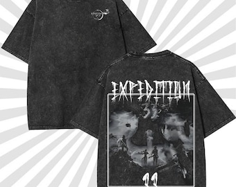 Clair Obscur Expedition 33 Washed Shirt Double Sided Shirt, Gamer Gift