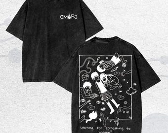 Vintage RPG Game Graphic Washed Shirt, Gamer Gift, cH07FbAd