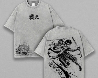 Vintage Washed Shirt | Retro Character Graphic