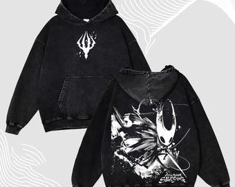 Vintage Washed Agile Warrior Hoodie, Dark Fantasy Acrobat Hero Graphic Pullover, Video Game Graphic Top, Gamer Gift Shirt