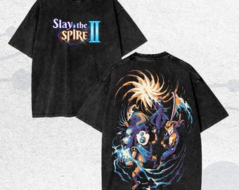 Camiseta gráfica vintage de Slay The Spire, juego indie Roguelike Deckbuilder, regalo de juego, c5115cUd