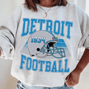 Vintage Detroit Football png, Detroit Png, Detroit Sublimination png, PNG files