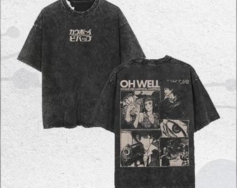 Vintage Washed Shirt | Retro Emotion Graphic