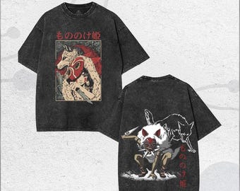 Vintage Washed Shirt | Retro Character Graphic
