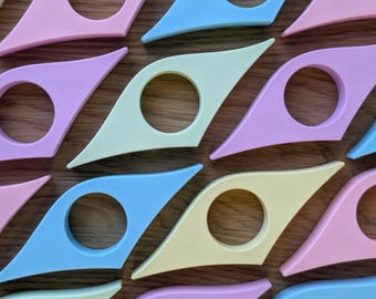 Drukowany w 3D uchwyt na książkę w kształcie kciuka | Akcesorium do czytania jedną ręką | Estetyczny prezent dla miłośnika książek | Ergonomiczna zakładka | Wyprodukowano w Australii