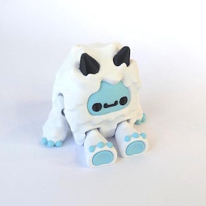 Yeti | Articulating Fidget Toy | 3D Printed