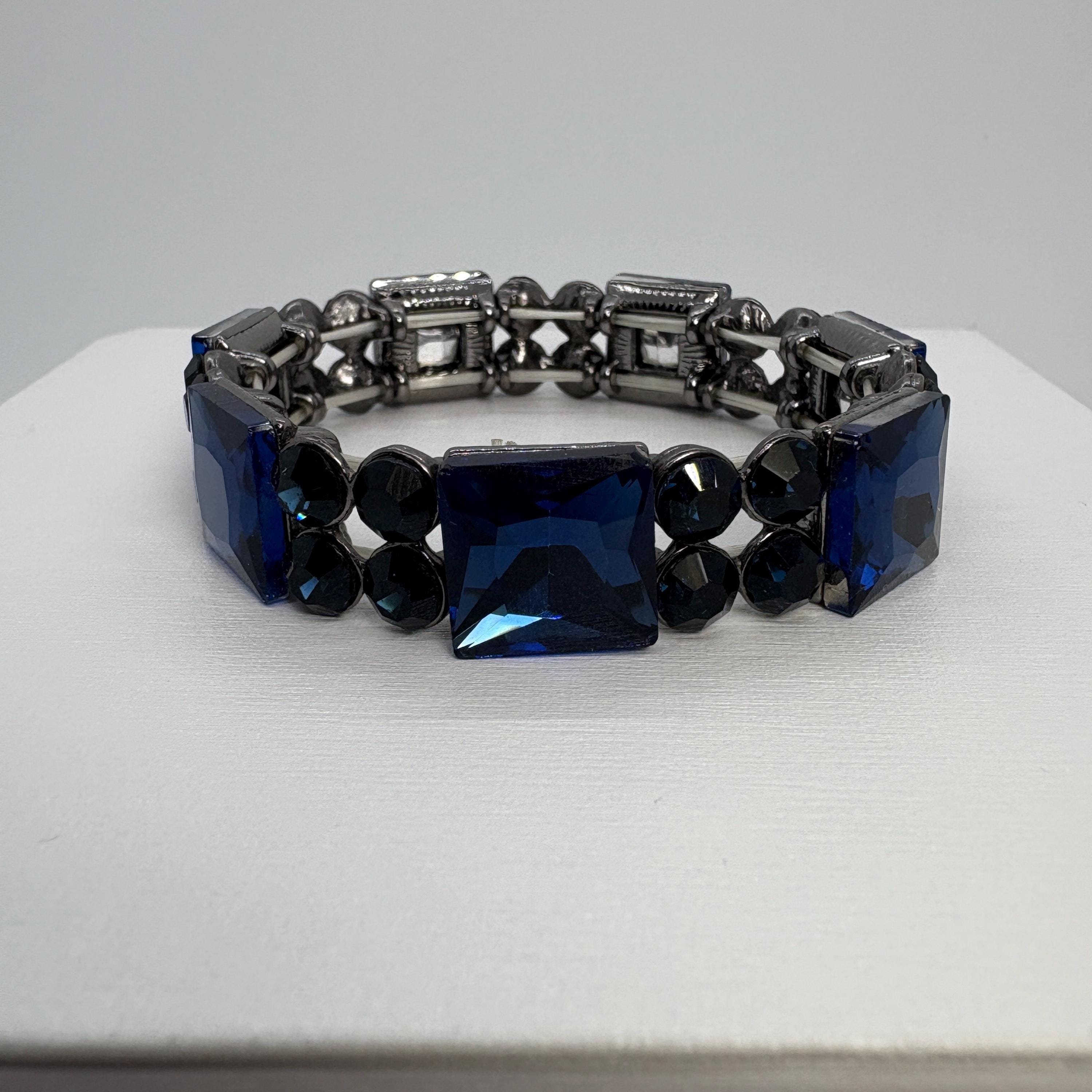 Navy Prom Jewelry - Etsy