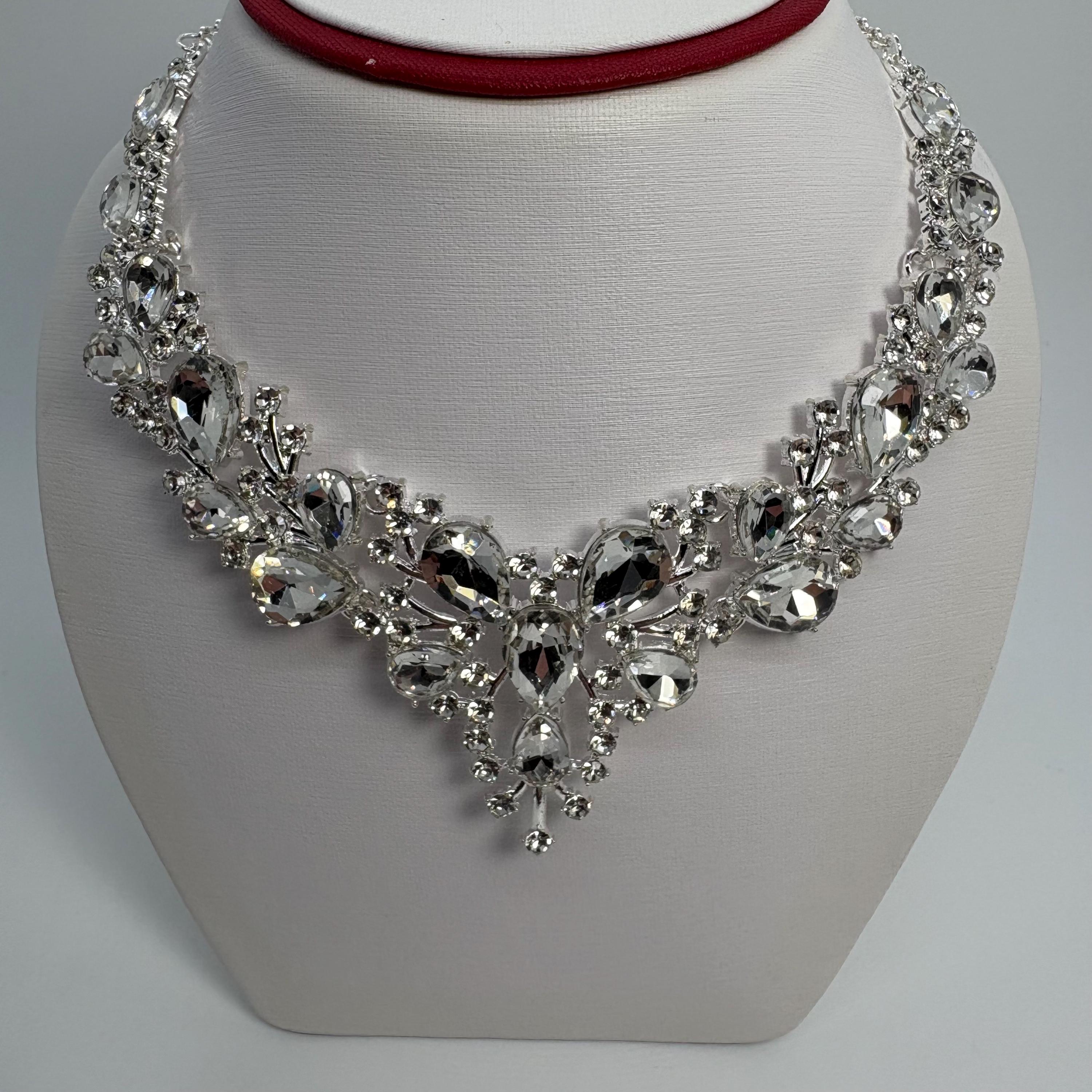 Silver Formal Necklaces for Women - Etsy