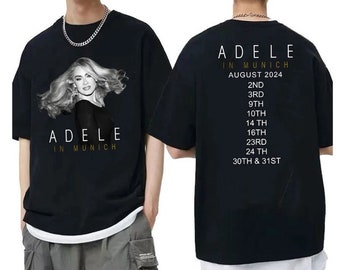 Adele In Munich 2024 Shirt, Adele In Munich 2024 Tour Shirt, Adele Fan Shirt, Adele 2024 Concert Shirt