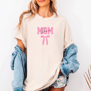 Coquette Dance Mom T-shirt, Ballet Mom Gift, Dance Mama Comfort Colors Shirt, Gift for Dance Mom, Dance Mom Apparel, Cute Tee