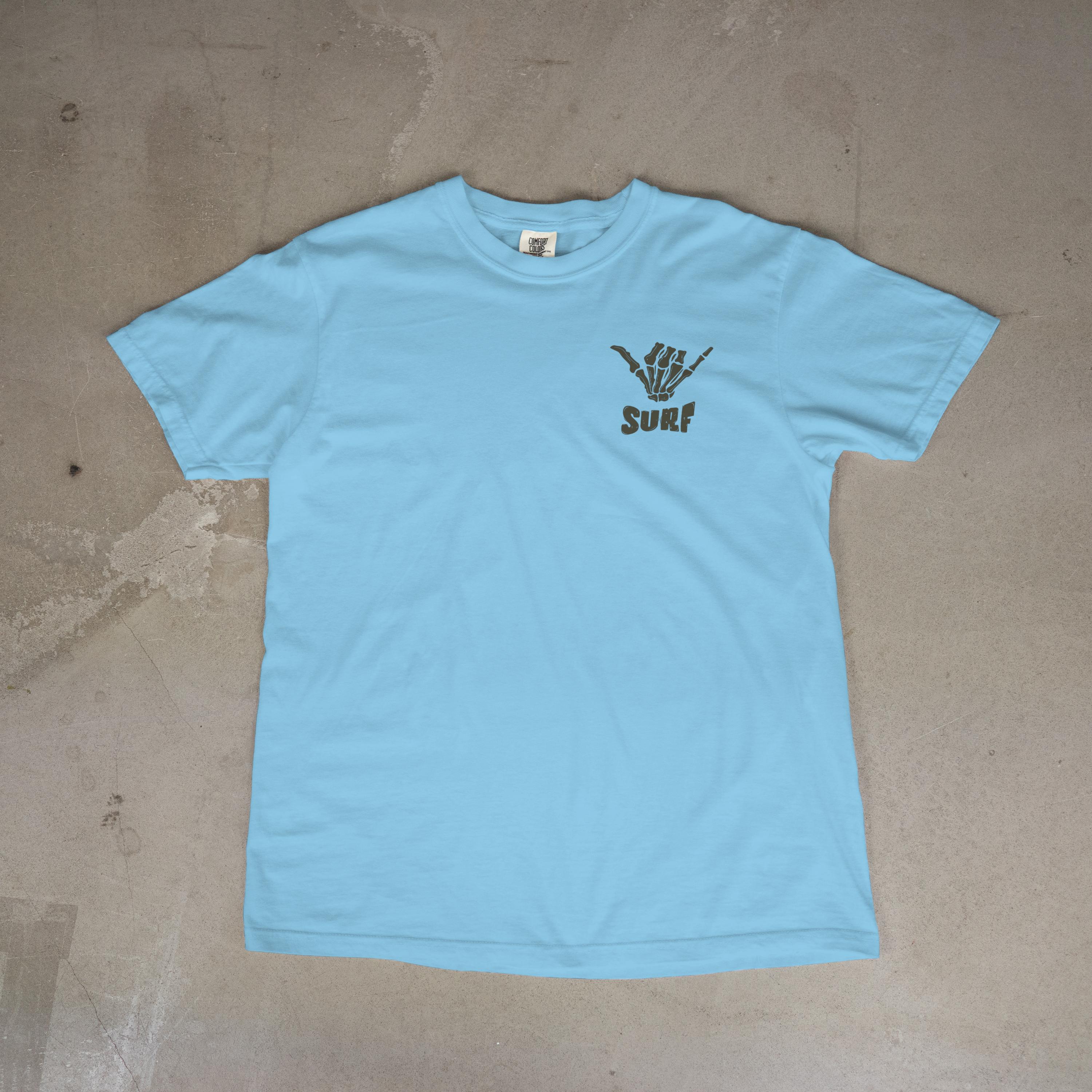 Comfort Colors Surf Vibes Shirt, Beachwear, Summer, Chill Vibe