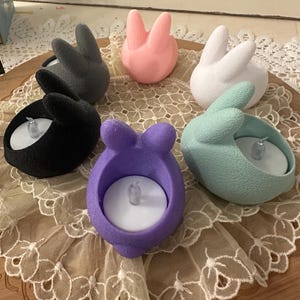 Easter Bunny Tealight Candle Holder-Charming Spring Decor For Your Home