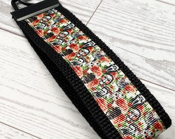 Horror Movie Key Fob Wristlet: Handmade Scary Scream Fob Accessory