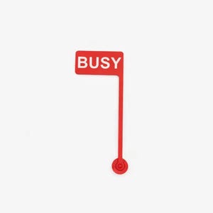 Call Sign Monitor Flag – Desk Privacy Sign for Office & Work from Home image 5