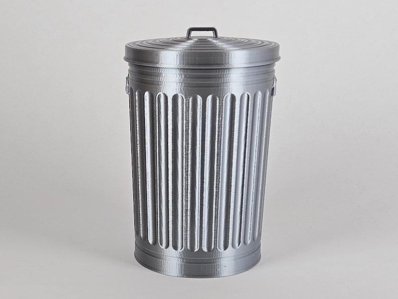 Mini Trash Can Pen Holder | Funny Desk Organizer image 3