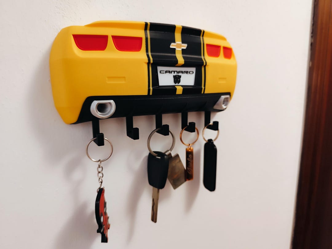 Yellow Sports Car Key Holder – Wall Mounted Tail Light Key Rack - Etsy