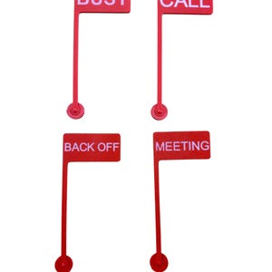 Call Sign Monitor Flag – Desk Privacy Sign for Office & Work from Home image 6