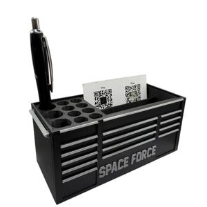 Space Force Desk Organizer | US Space Force Office Desk Decor image 6