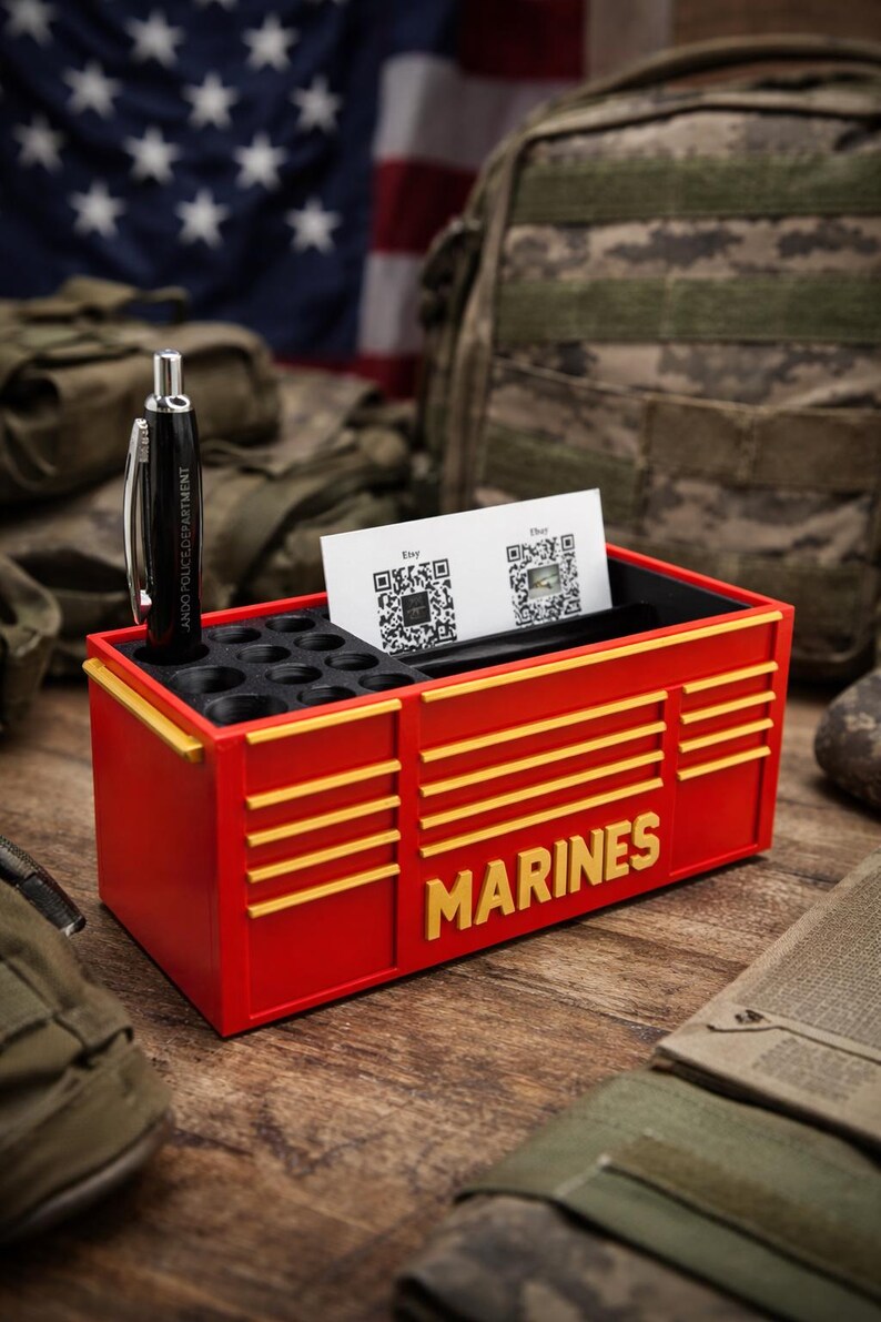 US Marines–inspired desk organizer image 2