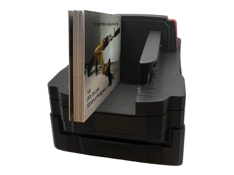 18V battery inspired Business Card Holder image 4