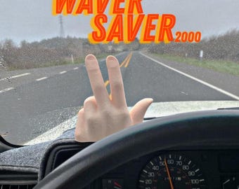 3D Printed Dashboard Hand Waver – Funny Car Accessory