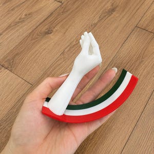 Bureaudecor Italiaans handgebaar – Grappig Italiaans cadeau afbeelding 7