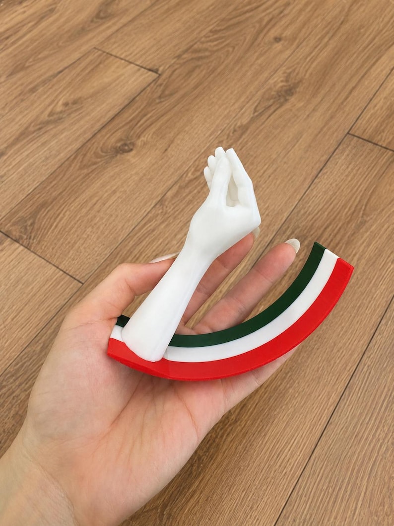 Bureaudecor Italiaans handgebaar – Grappig Italiaans cadeau afbeelding 7