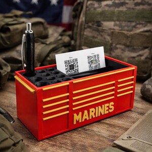 Space Force Desk Organizer | US Space Force Office Desk Decor image 3