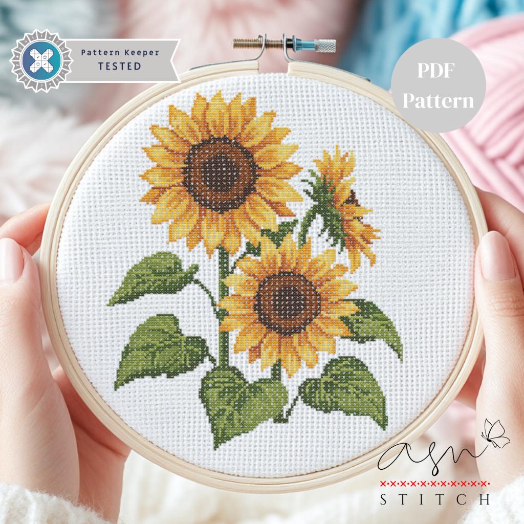 ひまわり　カロチャ手刺繍　混紡リネン　大判　テーブルクロス　145×215 il_fullxfull.7332124987_4h8p.jpg