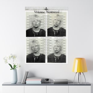 アートポスター ヴィヴィアン・ウエストウッド ミュージアムポスター