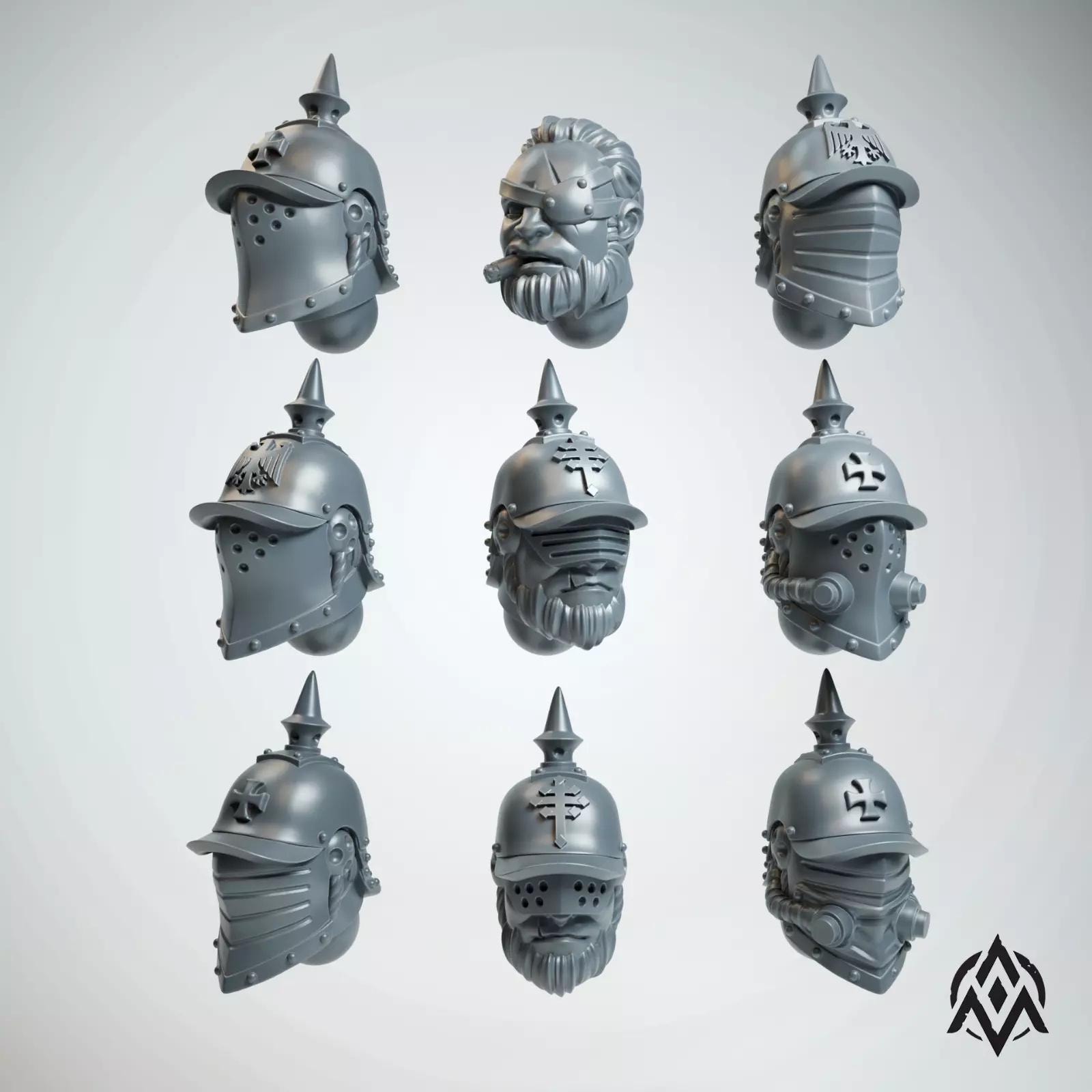 Arcamundi - Prussian Dieselpunk Veterans X9 - Etsy