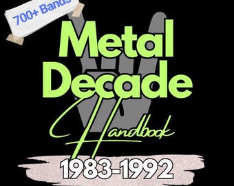 Metal Decade Handbook 1983-1992 (wymieniono ponad 700 zespołów grających hair metal i heavy metal)