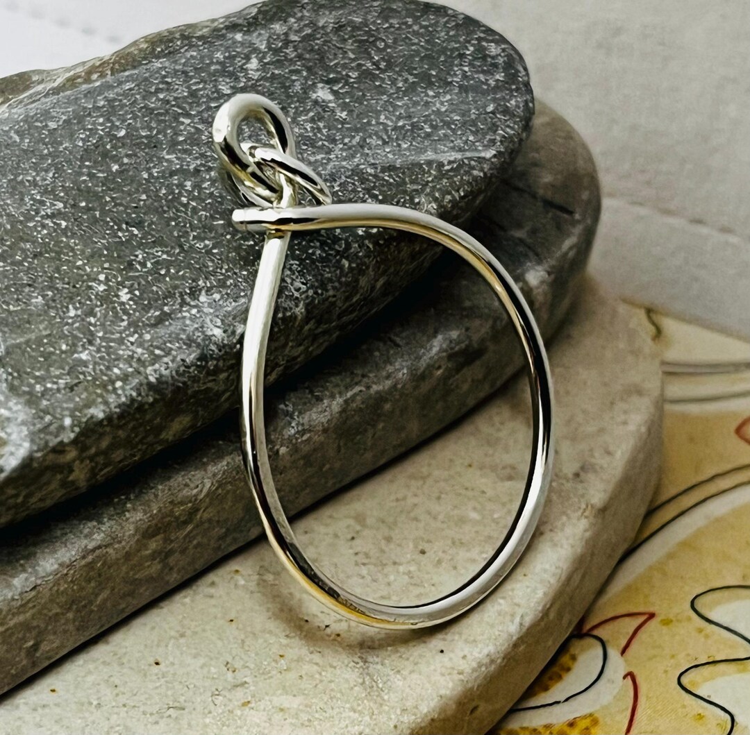 SALE - the ‘collector’ Pendant – Solid Sterling Silver Infinity Loop ...
